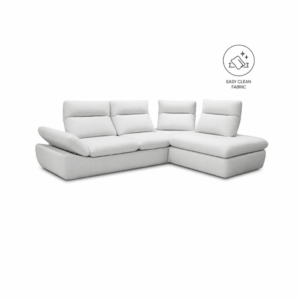 AMADEO: Corner-Shape Sofa (Easy Clean Fabric) - Image 1