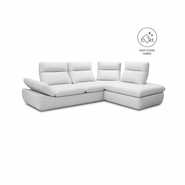 AMADEO: Corner-Shape Sofa (Easy Clean Fabric)