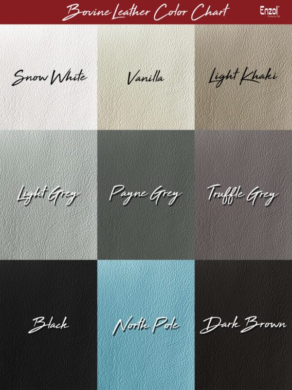 ORSINO: 123R Manual Recliner Sofa (Full Bovine Leather)