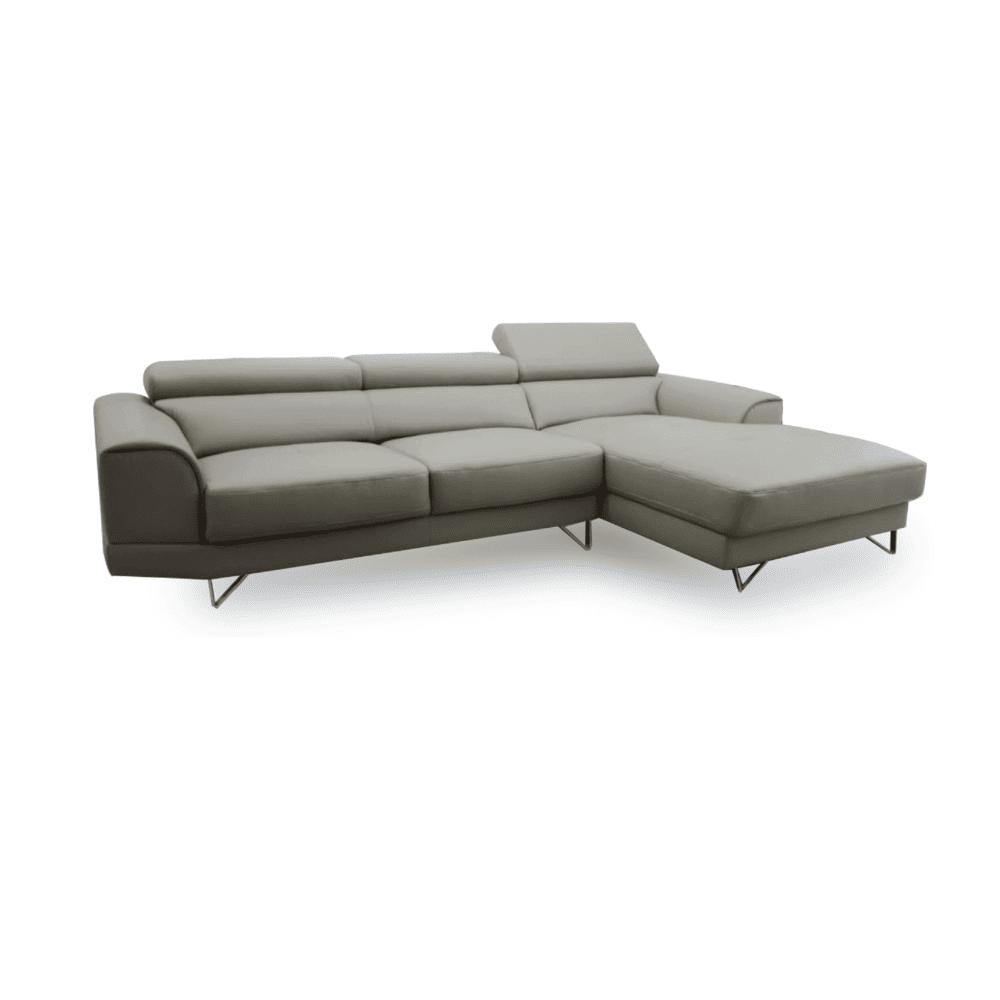 CANYON: L-Shape Sofa (Full Bovine Leather) - Image 1