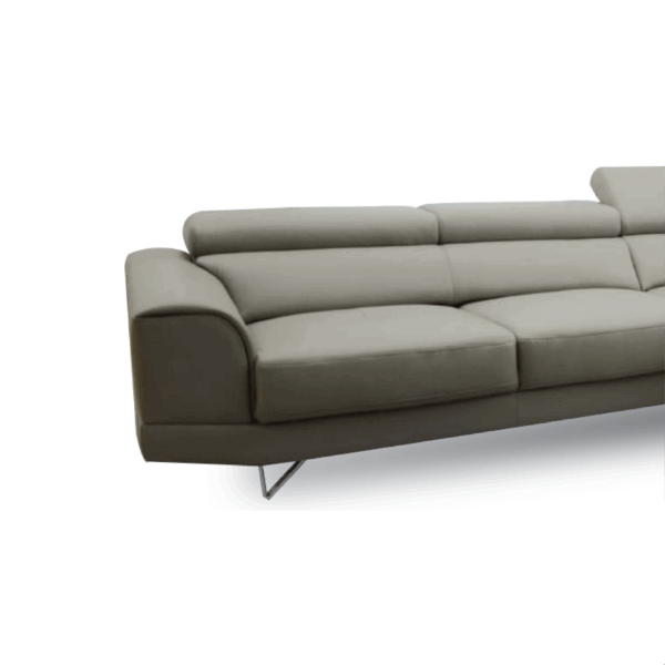 CANYON: L-Shape Sofa (Full Bovine Leather)