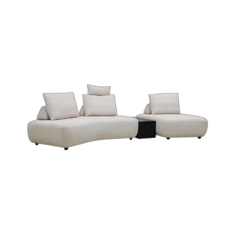 CURVE II: Curve-Shape Sofa (Nano Guard Fabric) - Image 1