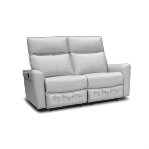 ORSINO: 123R Manual Recliner Sofa (Full Bovine Leather) - Image 1