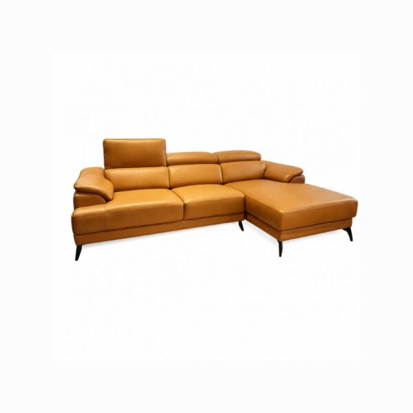 DRACO: L-Shape Sofa (Full Bovine Leather)