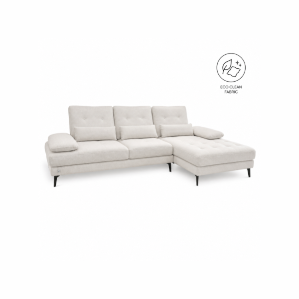 ELIANO: L-Shape Sofa (ECO Clean Fabric)