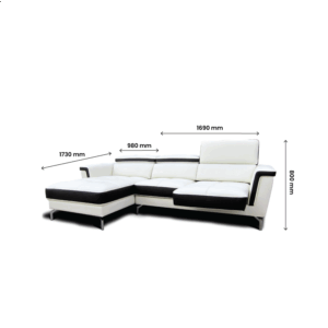 FRANCO: L-Shape Sofa (Full Bovine Leather) - Image 5
