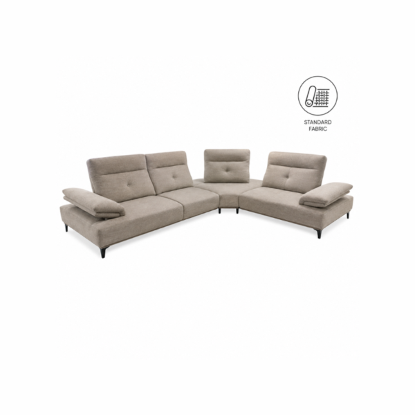 FRECO: Corner-Shape Sofa (Standard Fabric)