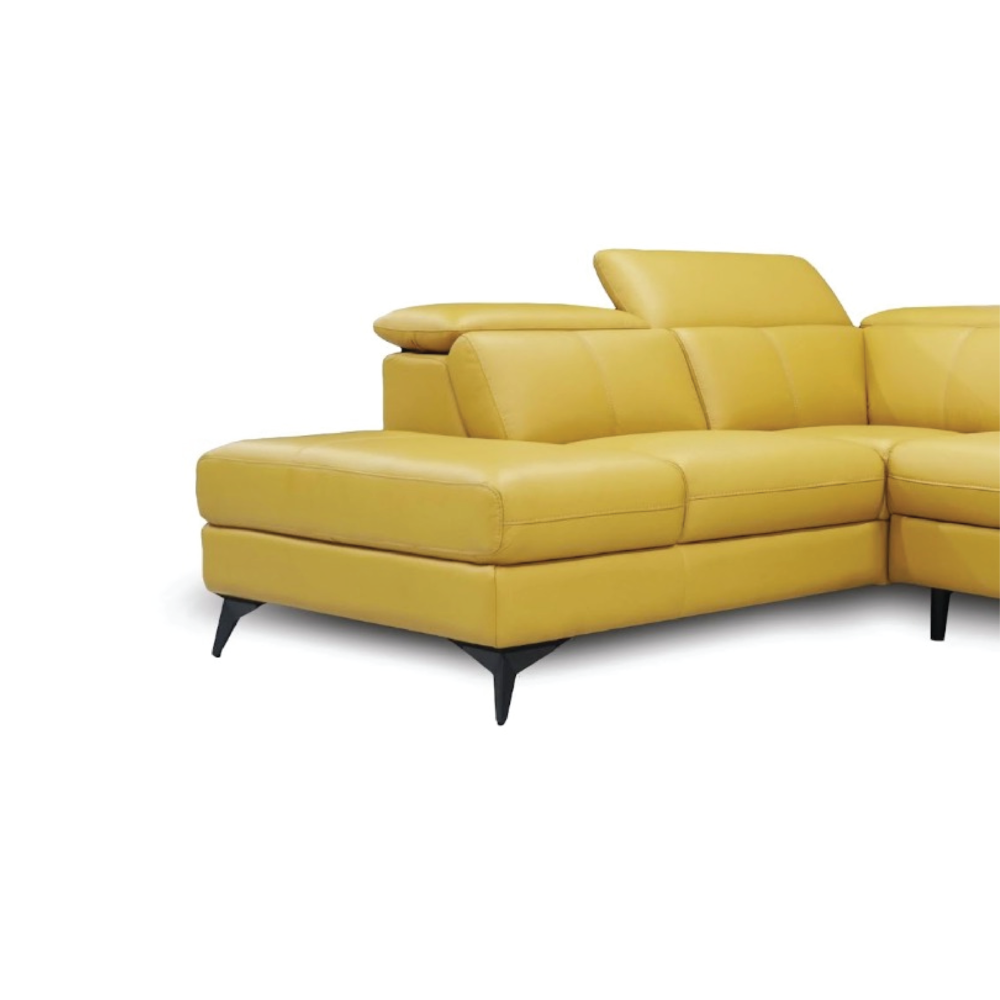 GIOVANNI: L-Corner / Power Incliner Sofa (Full Bovine Leather) - Image 4