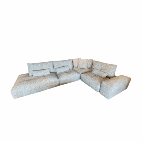 GYNNI: L-Corner Sofa (Nano Guard Fabric)