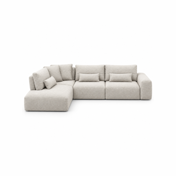 GYNNI: L-Corner Sofa (Nano Guard Fabric)