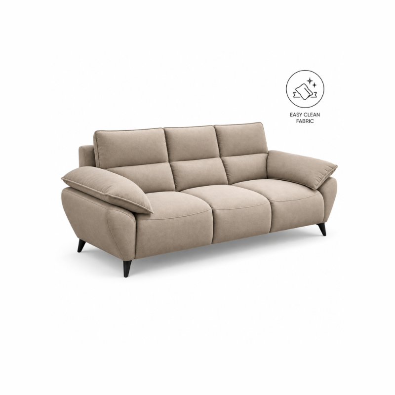 KOSMO: 123S Sofa (Easy Clean Fabric) - Image 1