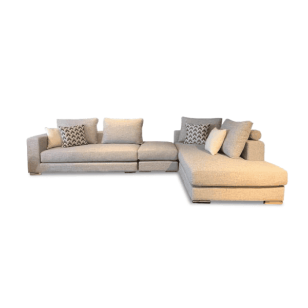 LELIA: L-Corner Sofa (Easy Clean Fabric)