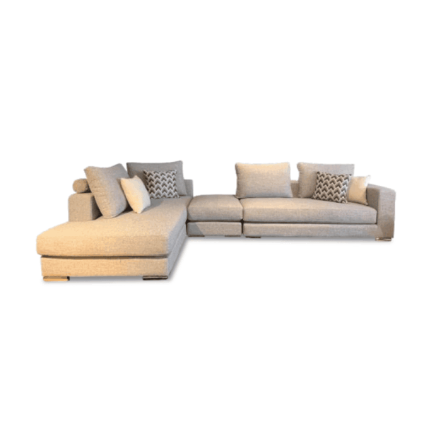 LELIA: L-Corner Sofa (Easy Clean Fabric)