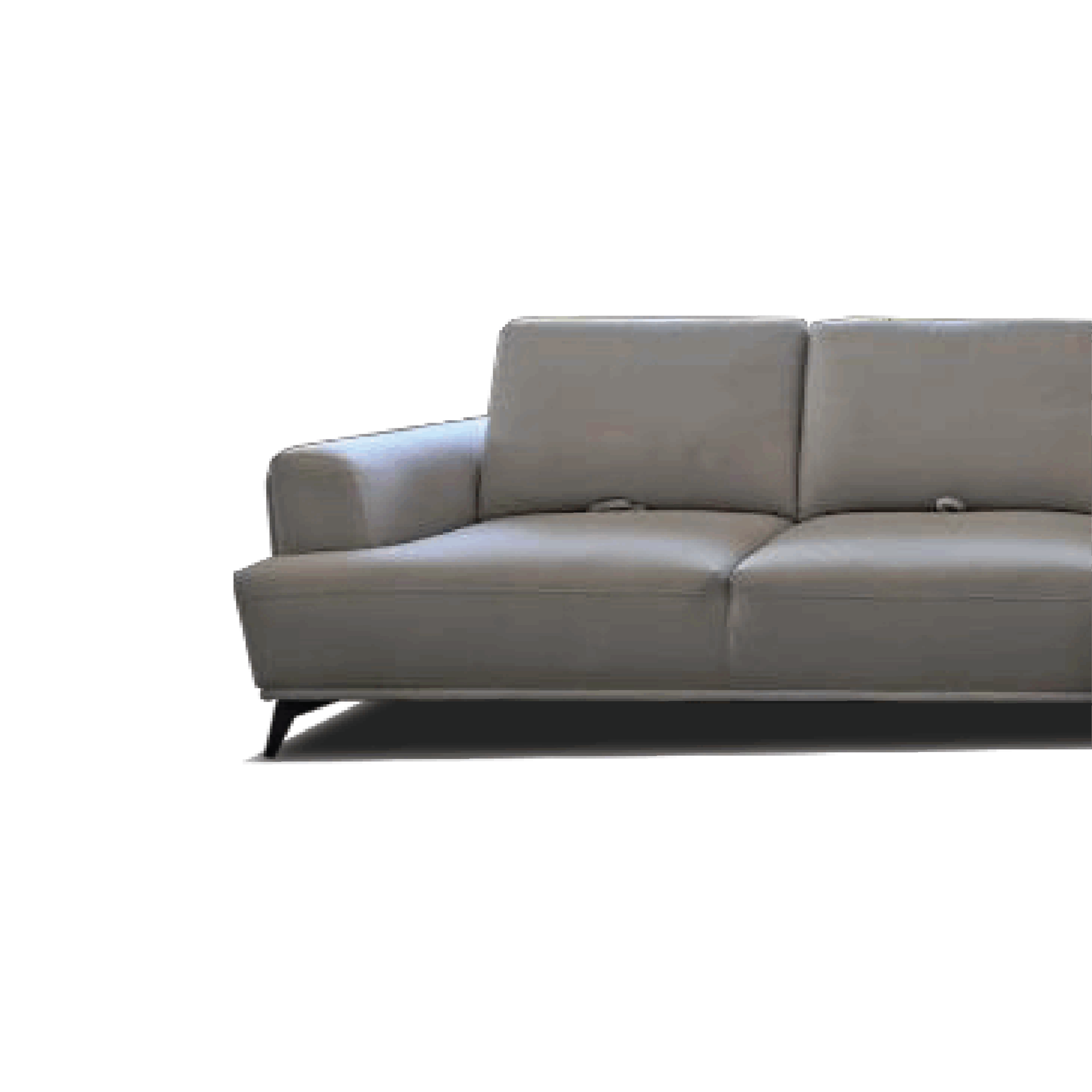 TAMARA: L-Shape/Backrest Adjustable Sofa (Easy Clean Fabric) - Image 3