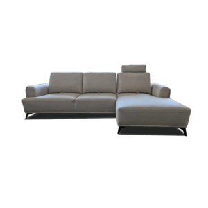 TAMARA: L-Shape/Backrest Adjustable Sofa (Easy Clean Fabric) - Image 1