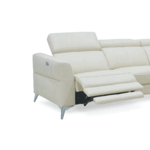 TAZROUK: L-Shape / Power Incliner Sofa (Easy Clean Fabric) - Image 3
