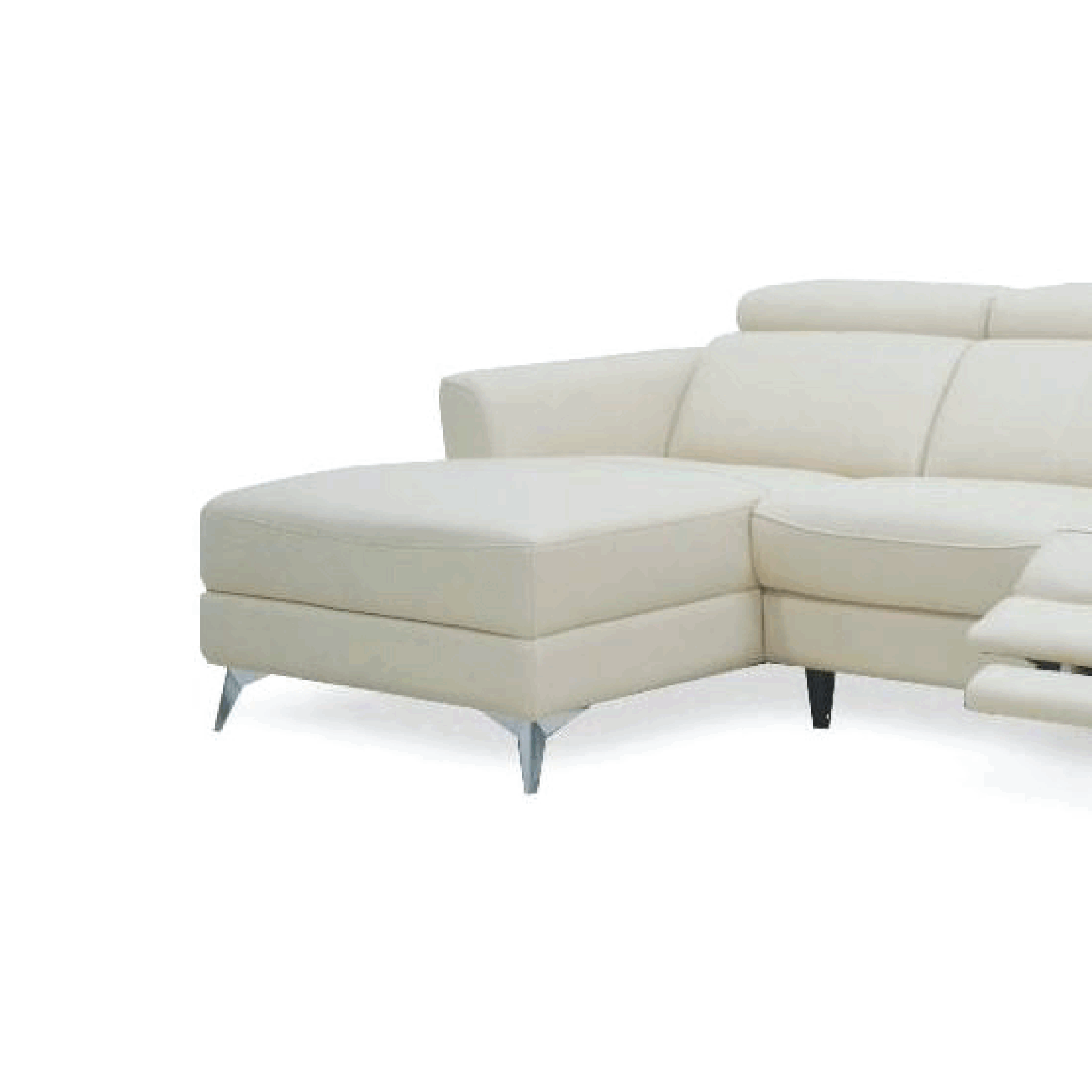 TAZROUK: L-Shape / Power Incliner Sofa (Easy Clean Fabric) - Image 4