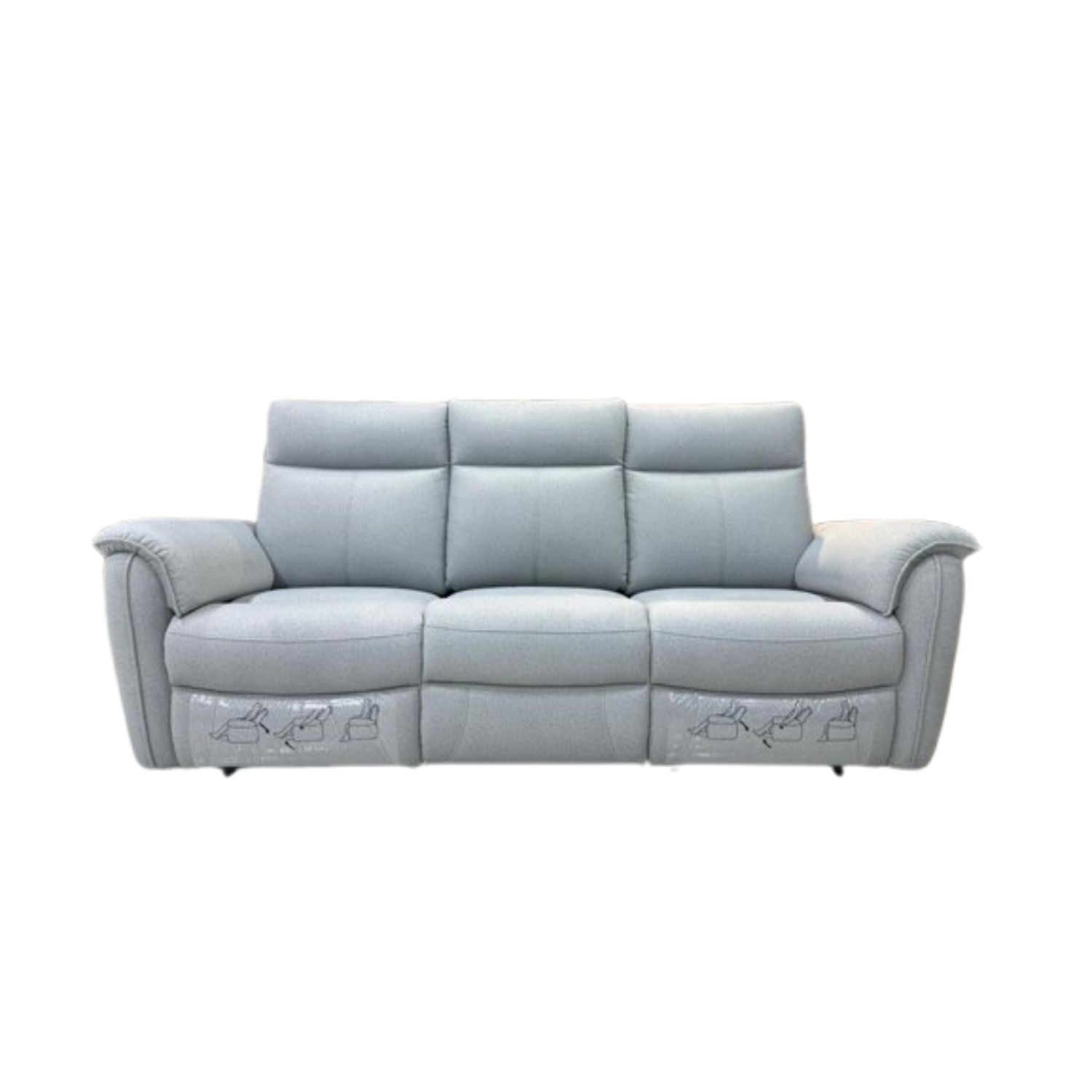 BRIA: 3 Seater Recliner Sofa - Image 1