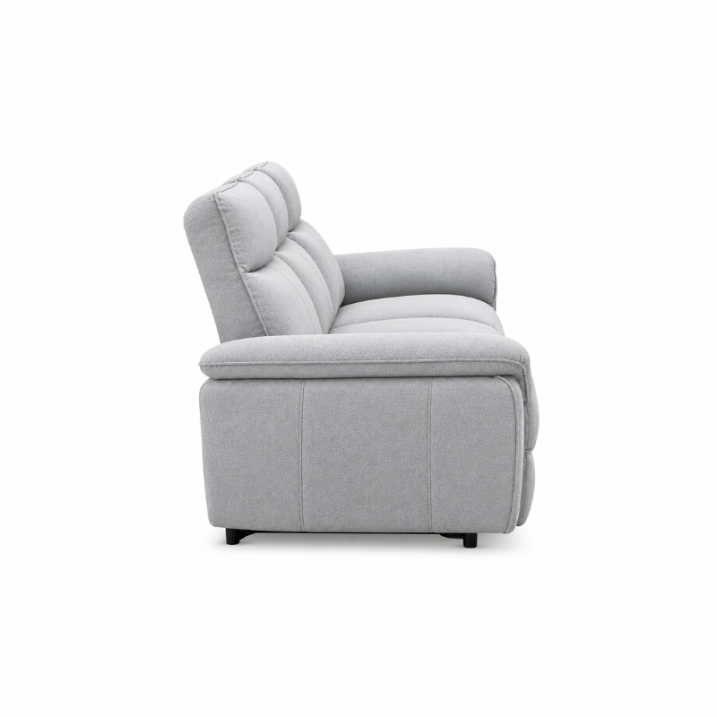 BRIA: 3 Seater Manual Recliner Sofa (Nano Guard Fabric) - Image 3