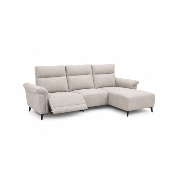 LIONA: L Shape Recliner Sofa (Easy Clean Fabric)