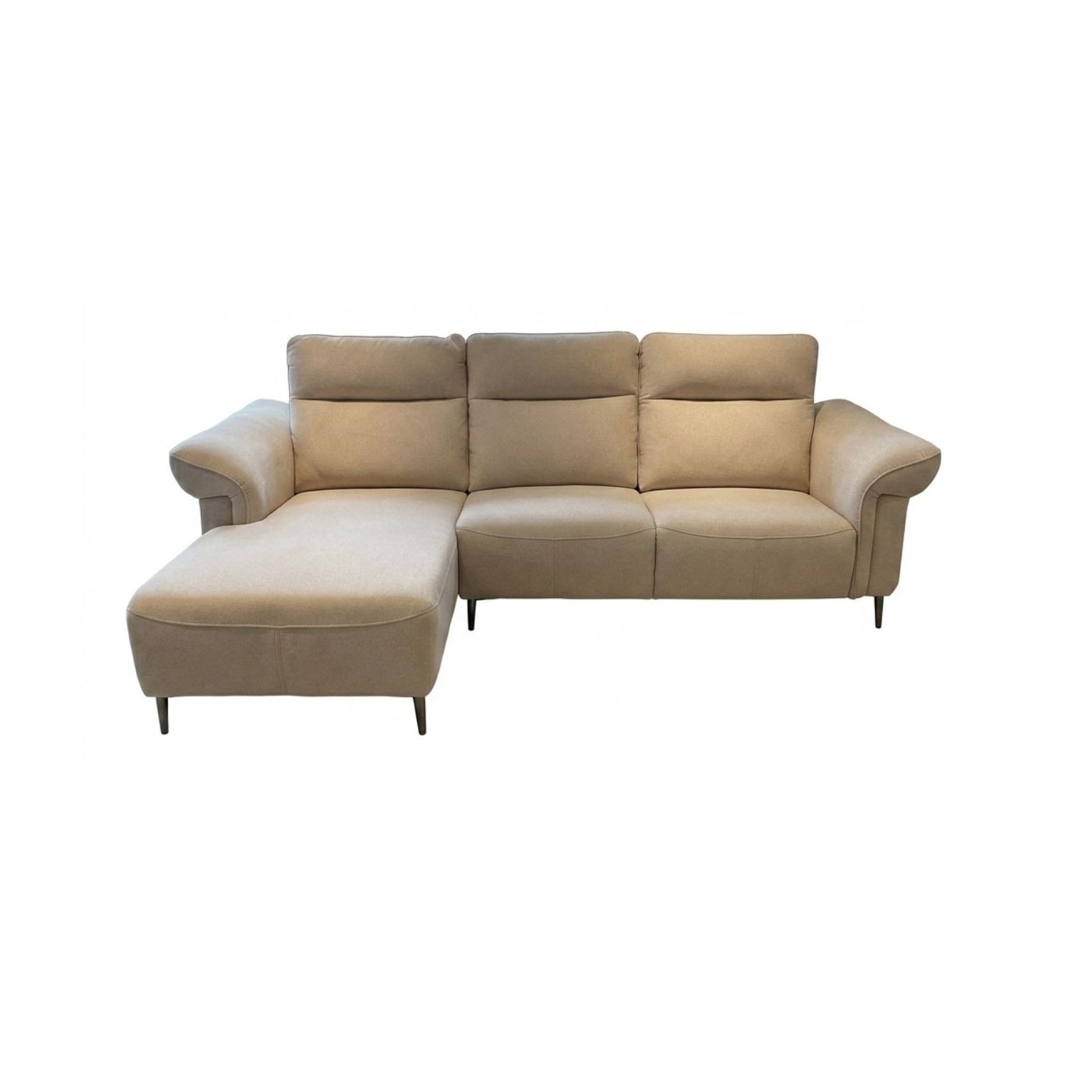 LIONA: L Shape Recliner Sofa (Easy Clean Fabric) - Image 1