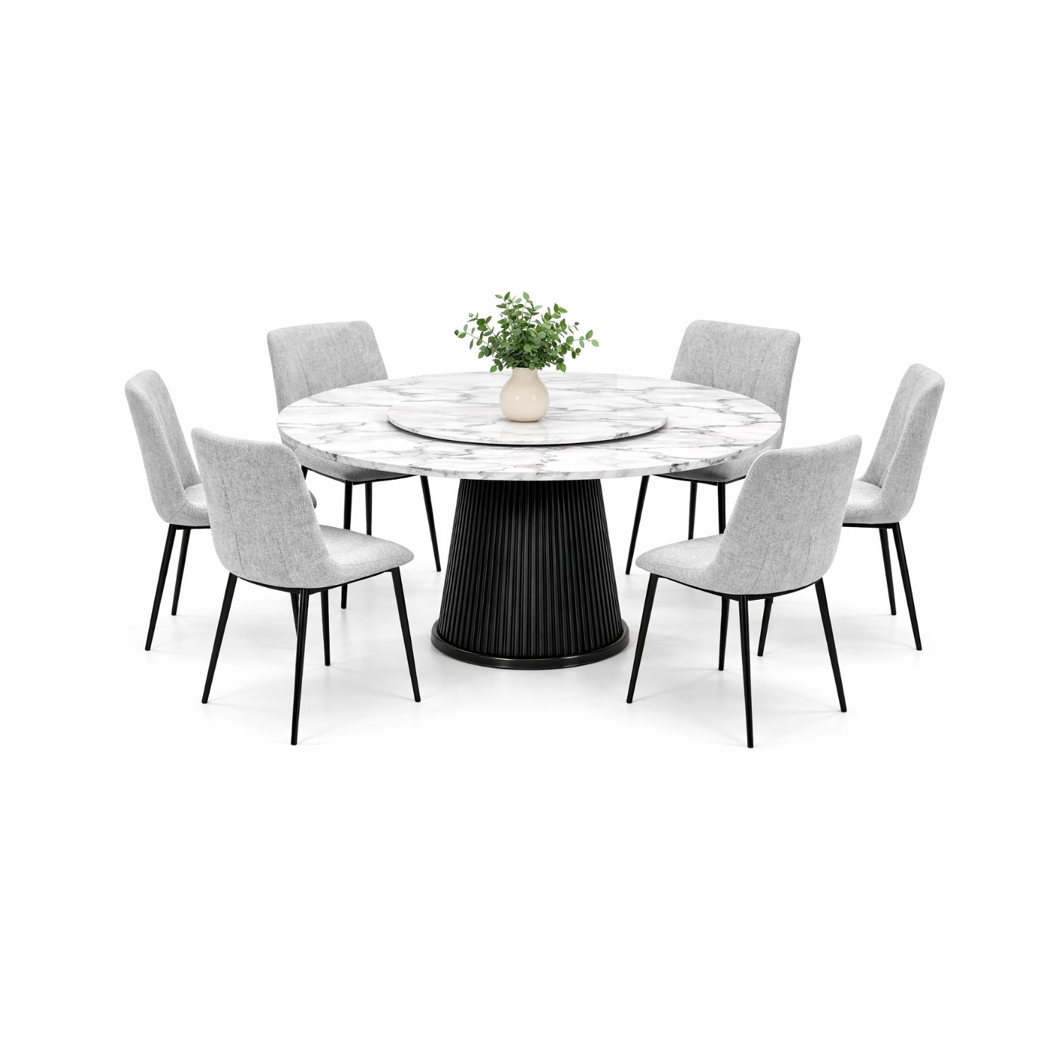 OXFORD L2806+C2401 DINING SET(1+6) - Image 1