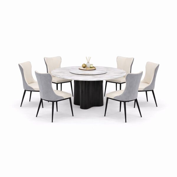 OXFORD L5+C421 DINING SET(1+6)
