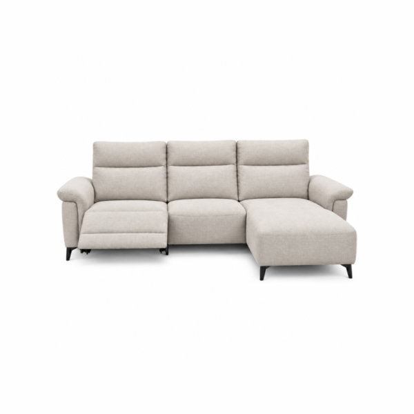 LIONA: L Shape Recliner Sofa (Easy Clean Fabric)