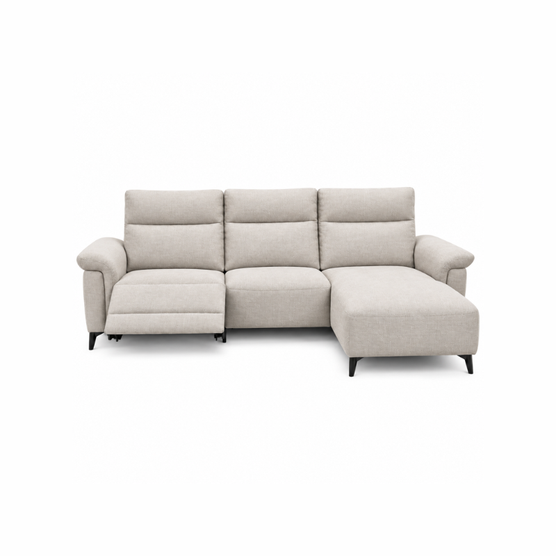 LIONA: L Shape Recliner Sofa (Easy Clean Fabric) - Image 2