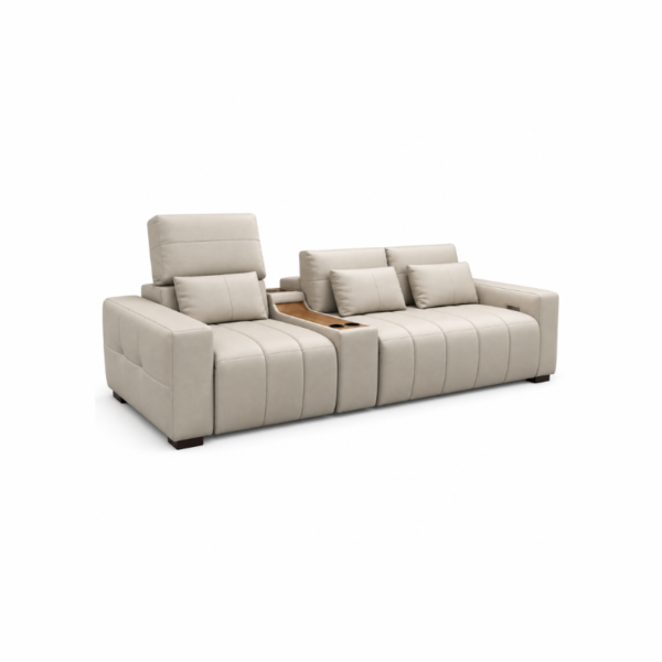 SOLARA: 3 Seater Recliner Sofa (Nano Guard Fabric)