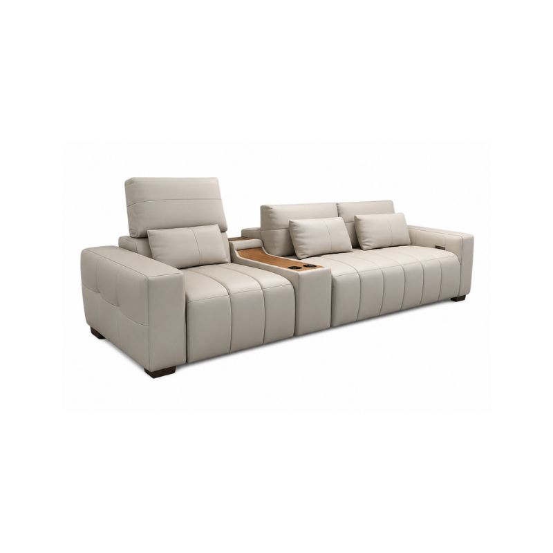 SOLARA: 3 Seater Recliner Sofa (Nano Guard Fabric) - Image 1